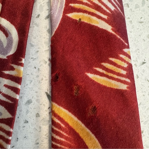 Rare 1930s Hand-Painted Style Bird Tie - Picture 4 of 7